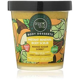 Organic Shop Mango Sugar Sorbet Instant Renewal Body Scrub, 450 ml                                                                                    