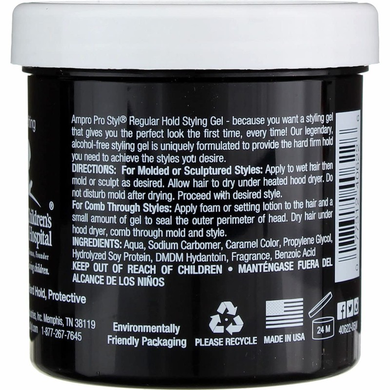 Ampro Pro Styl Clear Ice Protein Styling Gel, Ultra Hold