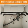 YZZHAJ Adjustable Undermount Sink Brackets, Heavy Duty Undermount Sink Repair