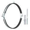 PATIKIL 12.2"-12.6"/310-320mm Split Ring Pipe Hanger, Heavy Duty Adjustable Pipe