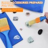 17 PCS Geology Rock Hammer Kit, 32oz Rock Pick Hammer,