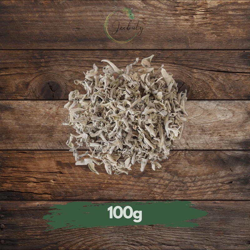 JEEBUTY Sage Incense Leaves Loose 100 g Incense Dried Sage