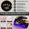 GUHAOOL 180 W Nail Dryer Lamp, UV Lamp for Gel