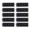 CPRNQY Pack of 10 denim extension buttons, trouser extension, pregnancy, belt extender, retractable buttons, trouser button extension accessories, unisex, suitable for overalls and jeans
