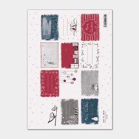 East Of India: A4 Sitcker Sheet - Christmas Stickers (12)