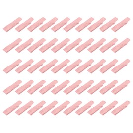 MECCANIXITY 50pcs Rose Gold Satin Polyester Table Napkins, 17x17 Inch