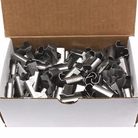 C.S. Osborne 3-Prong Clips #4450-3, Upholstery Spring Clips (250/Box)