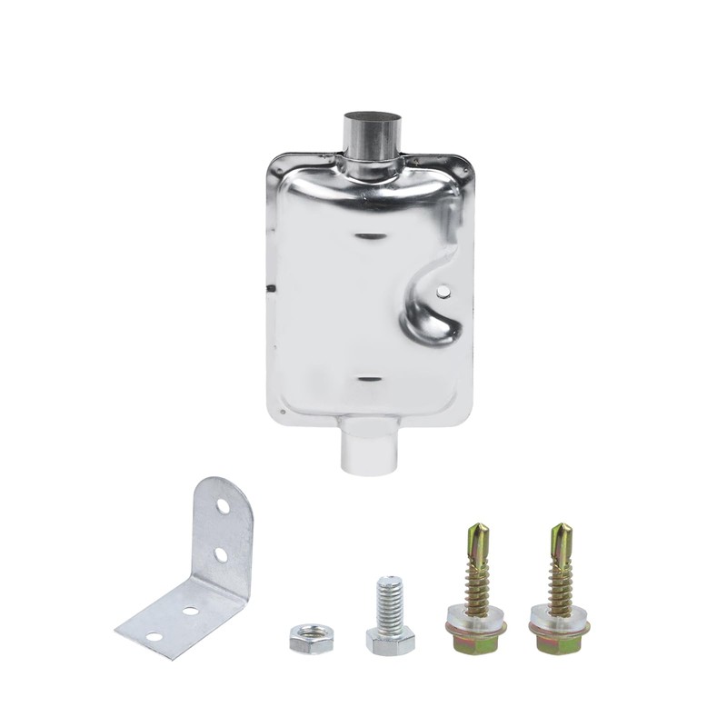 FarBoat 1Pcs Generator Muffler Silencer Kit Stainless Steel Diesel Heater