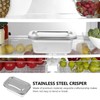 Hemoton Ice Cream Container Stainless Steel Ice Cream Storage Container