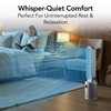 Comfort Zone Tower Fan for Bedroom, 40 inch Bladeless Stand