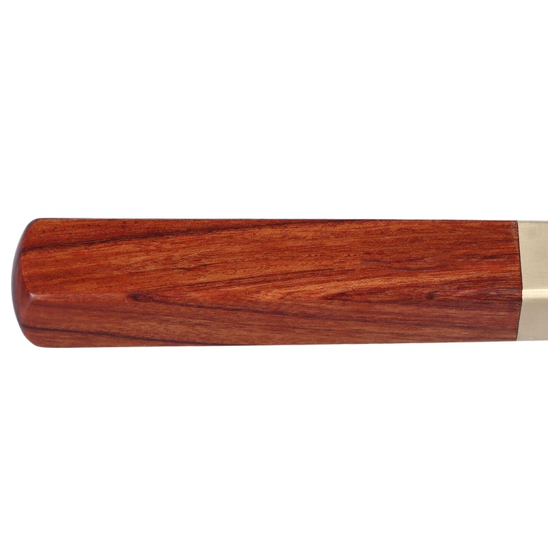 Guitar Fret Crowning File Chrome Plated Solid Wood Handle Fret