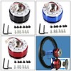 Gorgeri Quick Release Steering Wheel Hub Adapter Kit, Universal 6-Hole