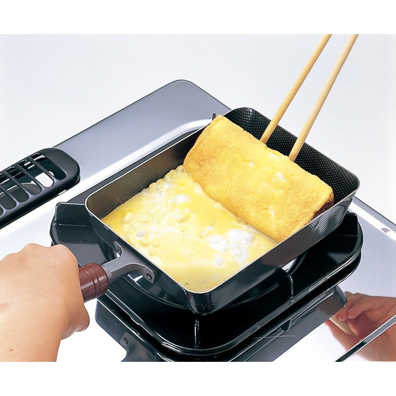 Futaba Industry SE-10 Tamagoyaki Super Embossed Iron, Made in Japan