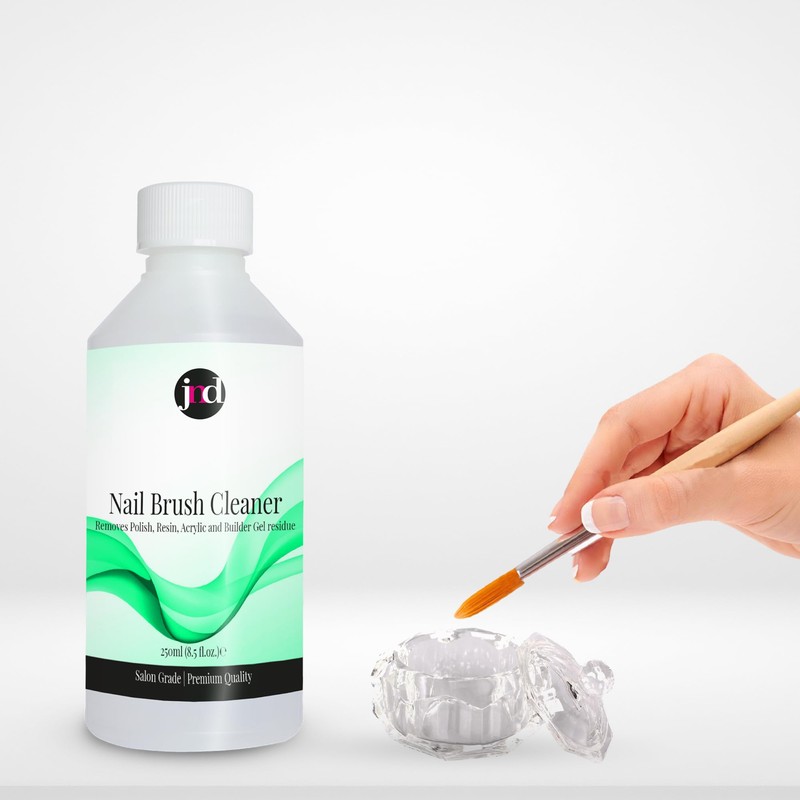 JND Professional Acrylic Nail Brush Cleaner (250ml)