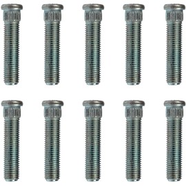 (Set of Ten Studs) 1/2" Longer Than Stock Wheel Stud Lug Bolt FITS 1984-2013 Corvette C4 C5 C6 for Wheel Spacers and Aftermarket Rims/Wheels.5" Extended Extra Length FITS Front & Rear @