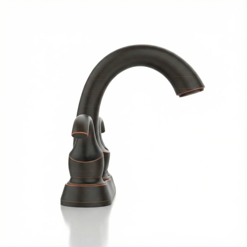 USA Local Stock 4 Inch Hot Cold Double Handle Deck