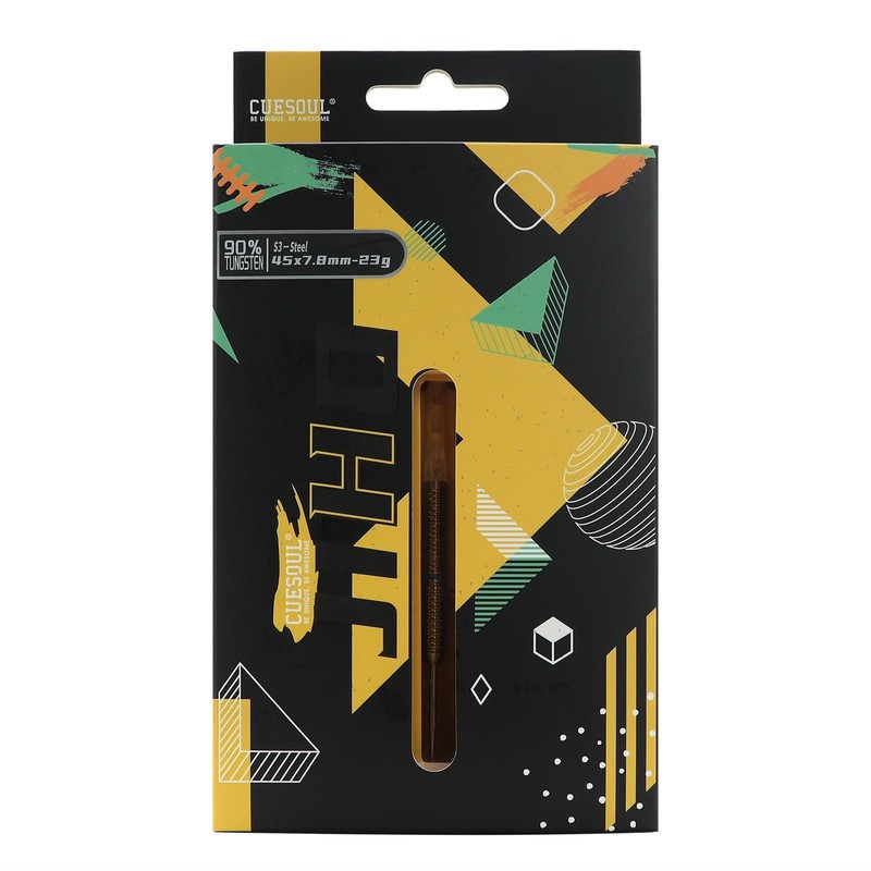 CUESOUL JIHO S3 23g Steel Tip 90% Tungsten Dart Set