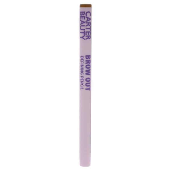 Carter Beauty Brow Out Eyebrow Pencil - Glides Smoothly Over The Skin - Comes With A Fine Tip - To Create Professional-Looking Brows - For Even, Long Lasting Colour - Light - 0.007 Oz