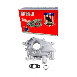 DNJ OP662 Oil Pump for 2007-2017/ Infiniti, Nissan/ 350Z, 370Z, EX35, EX37, FX35, FX37, G35, G37, M35, M35h, M37, Q40, Q50, Q60, Q70, Q70L, QX50, QX70/ 3.5L, 3.7L/ DOHC/ V6/ 24V/ 3498cc, 3696cc
