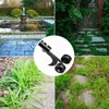 Miyobing Crevice Weeding Tools with Wheels, Hook Weed Remover Tool,