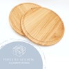 JOWE Round Wooden Kitchen Chopping Board in Oak | Oak