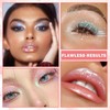 AIUEO Liquid Glitter Eyeshadow Eyeliner Korean Eye Glitter Makeup Long