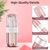 Westwood Travel Toothbrush Case Travel Toothbrush Holder with Cup, Large