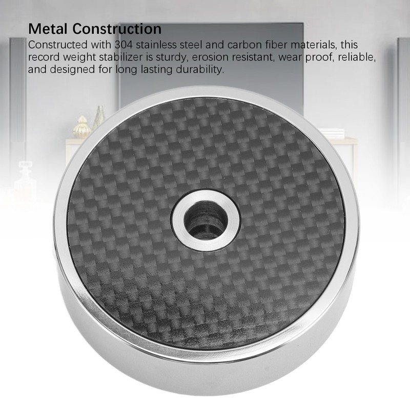 Record Weight Stabilizer 304 Stainless Steel Carbon Fiber Shock Absorption
