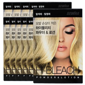 (10) Sehwa P&C High Bleach Powder and Lotion / (10개) 세화피앤씨 하이블리치 파우더 앤 로션