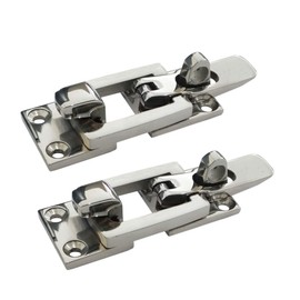 NRC&XRC Heavy Duty 316 Stainless Steel Anti-Rattle Lockable Hold Down CLAMP Two Stainless Steel Lockable Latches