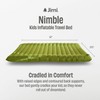 Jirni Nimble Inflatable Toddler Travel Bed - Durable, Eco-Friendly &