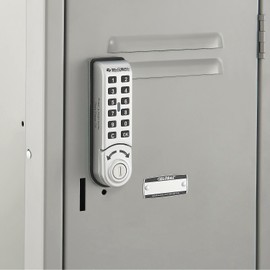 Global Industrial Electronic Vertical Keypad Lock with Master Key