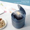 TOPINCN Trash Can Waste Paper Bin Mini Desktop Bin Cleaning