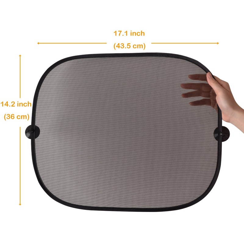 WANAPOOL Sun Visors Sunshade Blocker for Car Side Window and