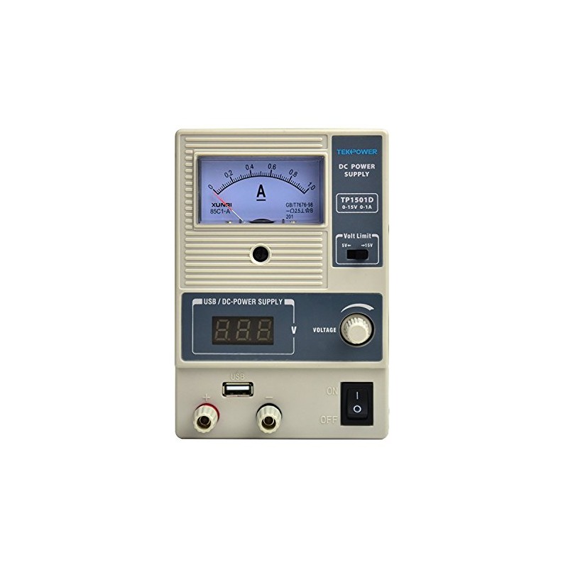 Tekpower TP1501D Power Supply, Dual Out Put Set for Cellphone