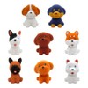 [12 Boxes Set] Vinyl Small Cute Animals Characters Figures Bath