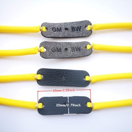 GM&BW Replacement Rubber Bands for Yoga Insert into the Tube, Durable and Strong (Lightweight, 4 Sets)