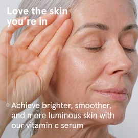 iRestore Vitamin C Brightening Serum – Red Light Therapy Compatible Dark Spot Corrector & Anti‑Aging Face Serum with 15% Ascorbic Acid, Vitamin E, Ferulic Acid, Peptide‑9 Complex & Hyaluronic Acid