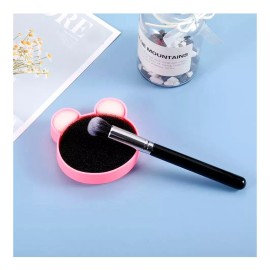 OEM Set 3 Limpia Brochas Osito Esponja Difuminador Maquillaje