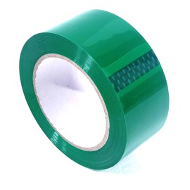 Green Carton Sealing Tape,Green Packing Tape,Green Moving Tape 2" x 110 Yard,2.0 mil Thick,Heavy Duty Shipping Storage Tape for Carton Sealing,Packaging and Moving (1 Roll)