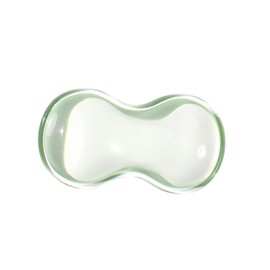 Clear Gel Mouse Wrist Rest, Green Cool Soft Ergonomic Wrist Rest, Relax Your Wrist, Cute Ergonomic Silicone Wrist Rest for Laptop Computer Office & Home (Green-Short)