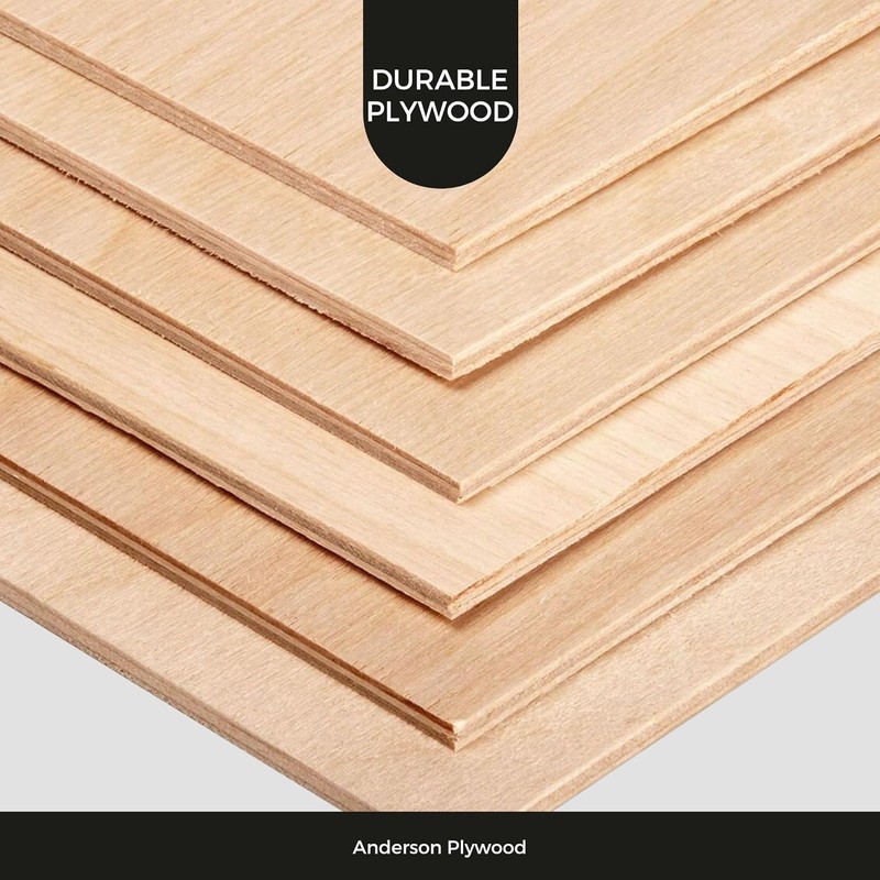 6MM 1/4" x 12 x 12 Baltic Birch Plywood B/BB
