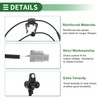 Motoforti ABS Wheel Speed Sensor ABS Sensor Anti-lock Braking System
