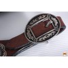 HILASON Dark Brown 8" Slobber Straps for Rein-Water Loop Ties