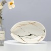 Umlaca Soap Dish Ceramic Self-Draining Soap Holder Keep Soap Dry,