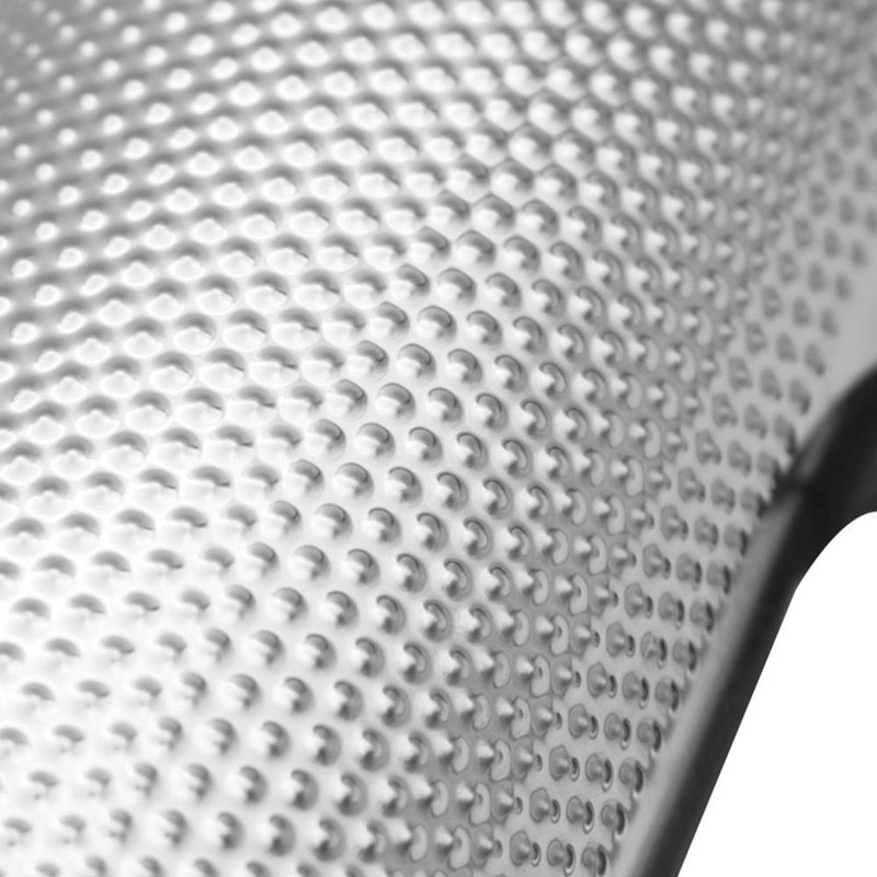 Durable Stainless Steel Metal Guiro Musical Percussion Instrument with Scraper