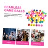 OHPHCALL Numbered Raffle Balls Set 60Pcs Plastic Game Balls for