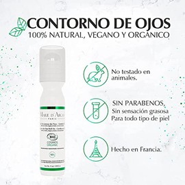 Marie D'Argan Contorno De Ojos Roll-On de 15 ml con Ácido Hialurónico y Kit De 2 Crio Esferas Para Rostro y Cuello, Reafirma, Hidrata, Disminuye Ojera