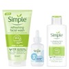 Simple Hydration Face Wash, Serum & Light Moisturiser Regime Bundle