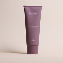 Deep Steep Body Lotion with Niacinamide for Long Lasting Hydration 8oz (8 Fl Oz (Pack of 1), Fig Apricot)